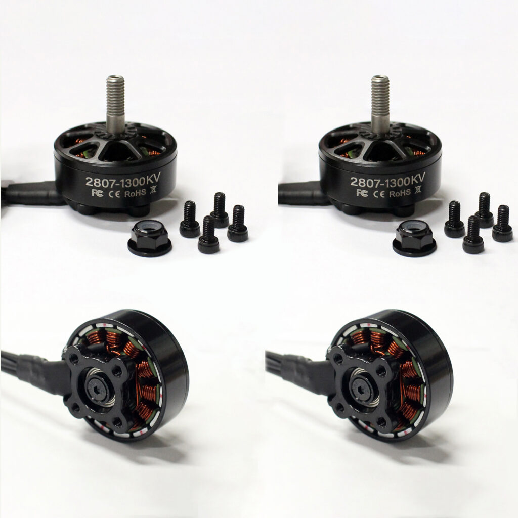 2807 900KV Long Range Brushless Motor - detail view