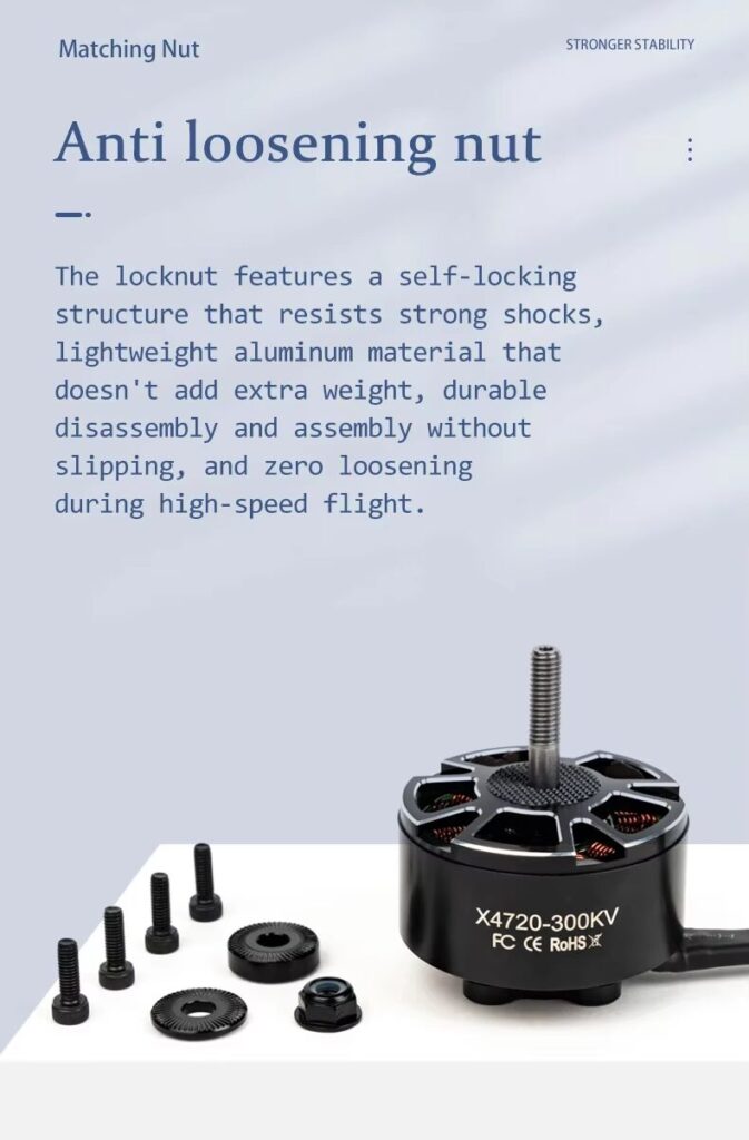 X4720 anti loosening nut matching nut