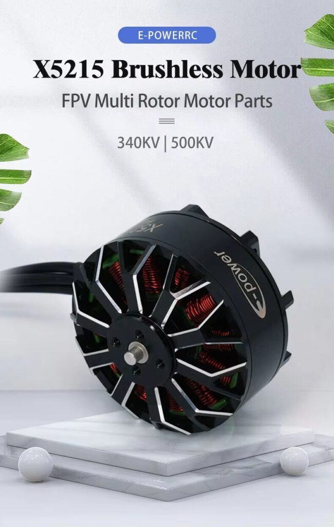 X5215 brushless motor 340KV 500KV series