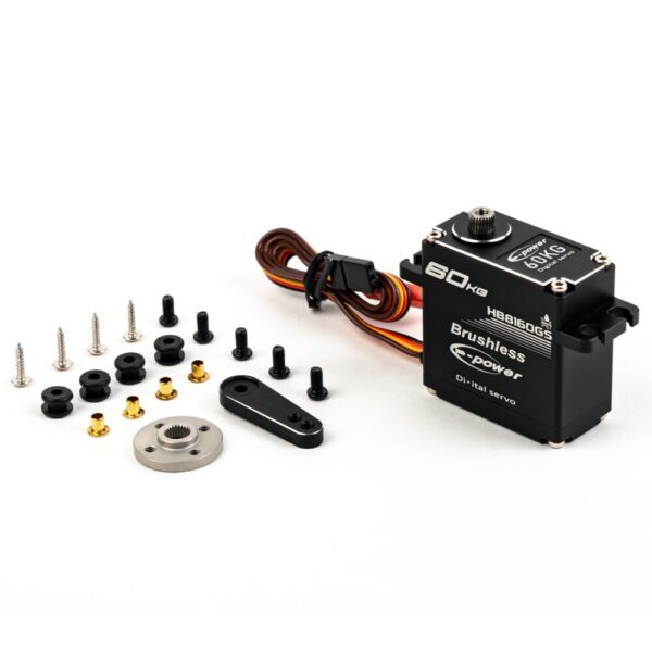 HB8160GS 60KG High Voltage Brushless Waterproof Digital Servo