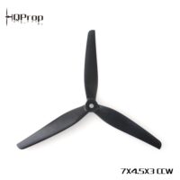 HQ MacroQuad Prop 7X4.5X3 2CCW+2CW black glass fiber nylon propeller