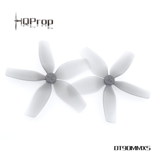 HQProp DT90MMX5 for Cinewhoop (2CW+2CCW)-Poly Carbonate