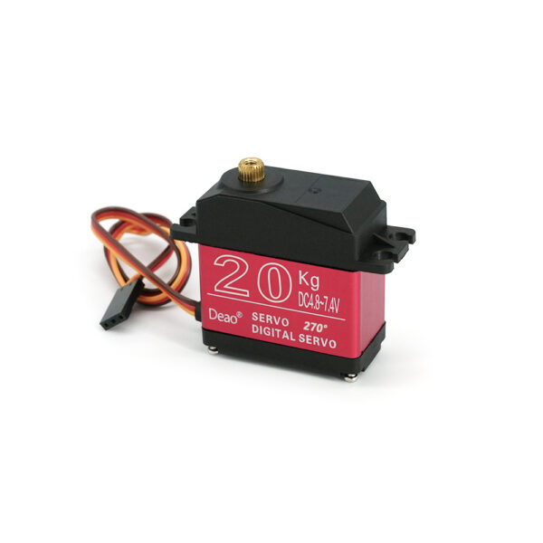MG20KG 20KG 180° High Torque Metal Copper Gear Digital Servo for Robot Arm