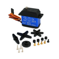 30KG 180 degree high torque full steel gear digital servo for RC crawler - front view
