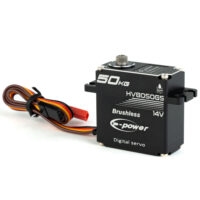 HV8050GS 50KG High Voltage Brushless Waterproof Digital Servo - product photo 4